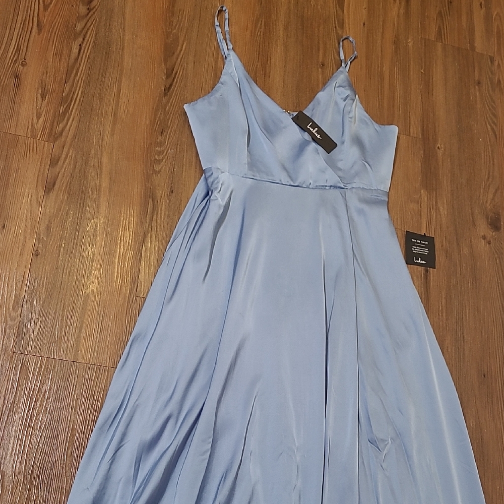Lulu's‎ Light Blue Maxi Dress for women zise XL new formal event.